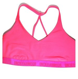 Under Armour Hot Pink Woman's Sports Bra